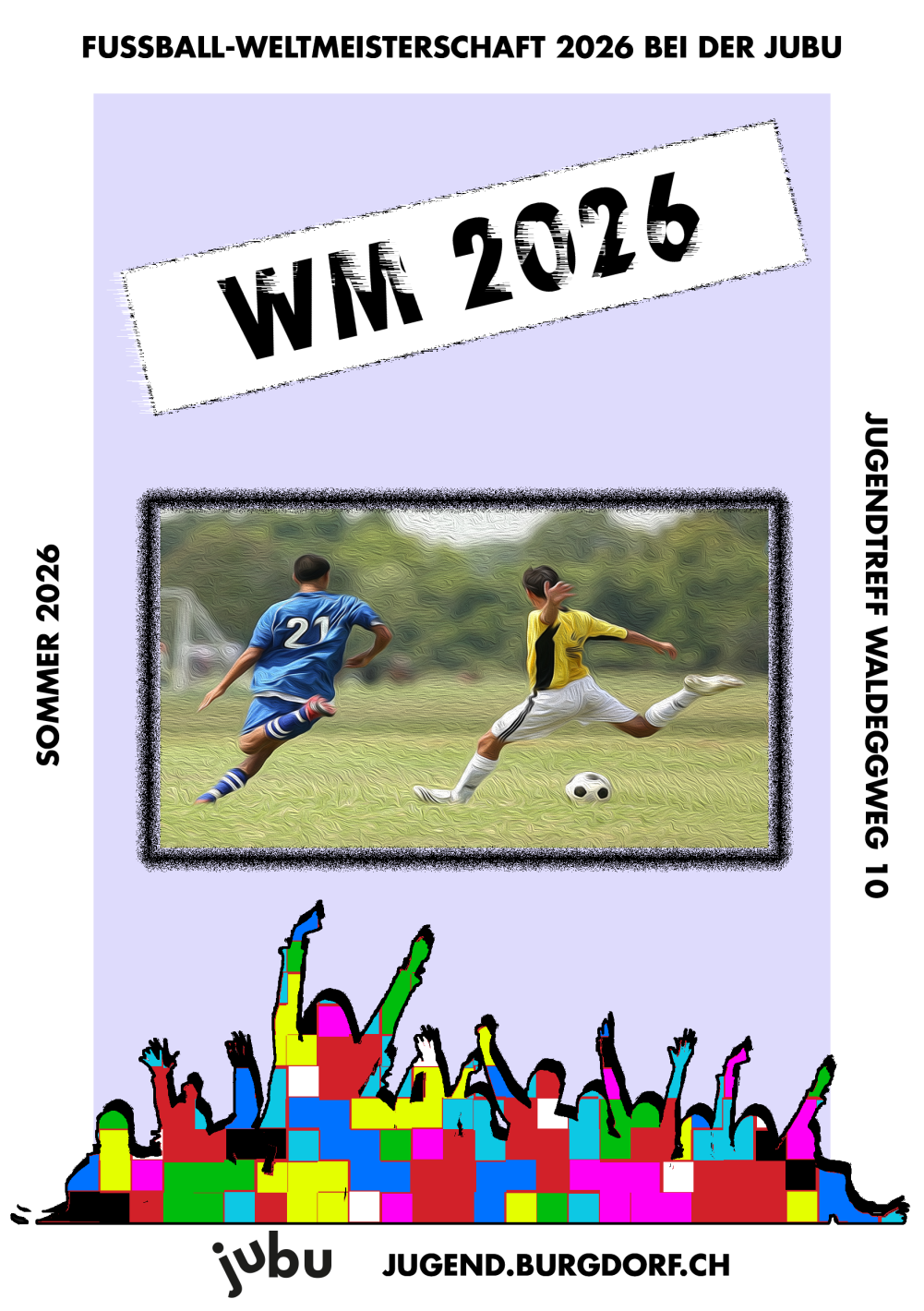 Fussball Weltmeisterschaft 2026 bei der JuBU